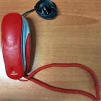 BRONDI KENOBY TELEFONO FISSO DA MURO ROSSO/GRIGIO