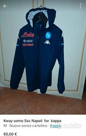Kway uomo Ssc Napoli for kappa