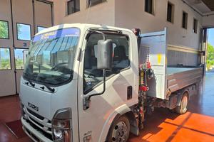 ISUZU N1R 35 qt –2024– Gru FASSI + Ribaltabile