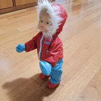 Ciccio bello che çammina sulla neve