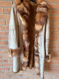 Montone leggerissimo pelo e pelle vera