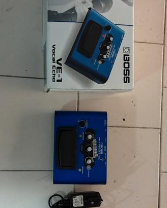 effetto eco BOSS VE-1 vocale echo