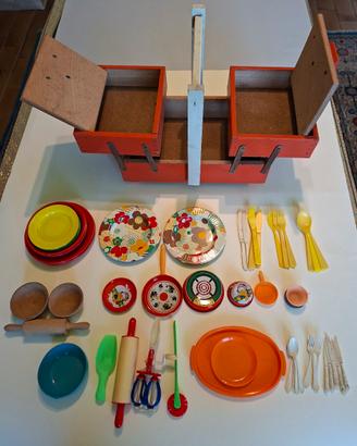 valigetta gioco vintage bambini