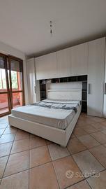 Letto contenitore matrimoniale bianco 160x200