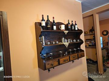 Pensile legno antico