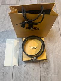 Cintura fendi uomo reversibile