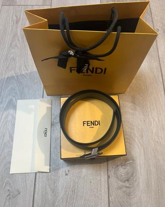 Cintura fendi uomo reversibile