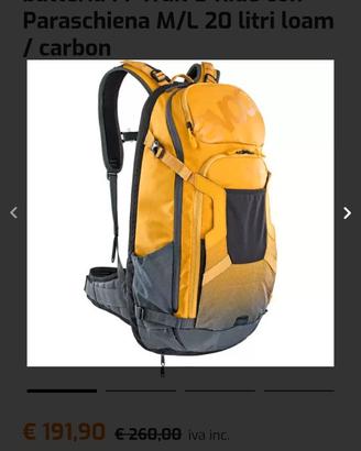 Zaino Evoc 20lt