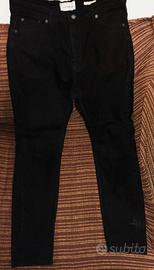 Pantaloni PULL & BEAR Carrot Fit neri mis. 44 Nuov