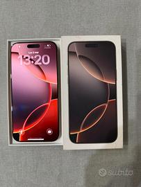 Iphone 16 pro max 256gb