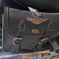 Borsa cuoio laterale Harley-Davidson