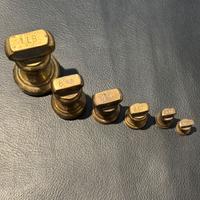 8 pesi antichi per bascula