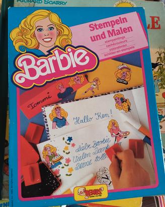 scatola anni 80 Barbie 