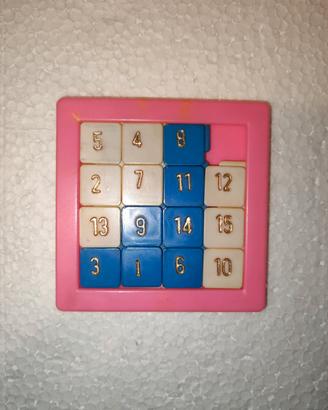 Gioco del 15 Gioplast anni '80
