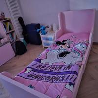 Letto allungabile per bambina, mod. "Busunge" Ikea