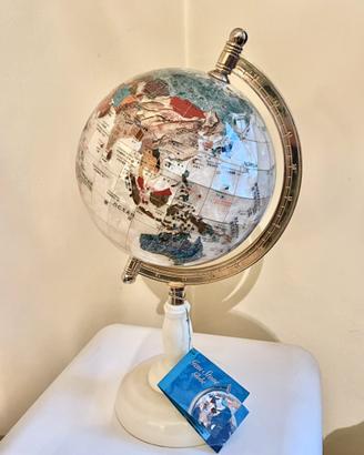 Mappamondo Gem Stone Globe 23 cm