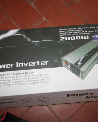 power inverter 12-24 volt 2.000 watt