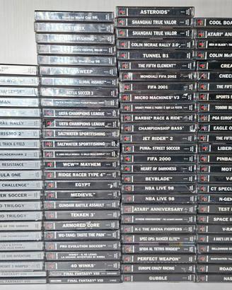 Giochi playstation 1 Pal-Ita completi-Leggi descri