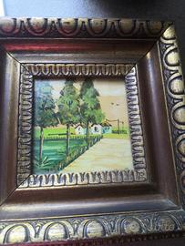 2 quadretti dipinti a mano