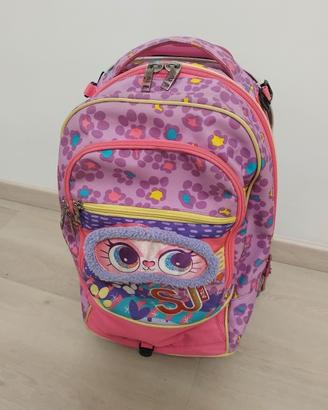 Zaino SJ Gang Maxi Trolley 3 ruote bambina – 33 lt