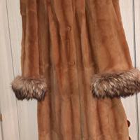 pelliccia di visone rasato double face