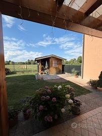 Porzione centrale di schiera 4 camere e 3 bagni