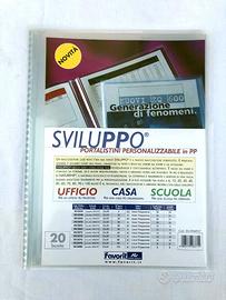 1 porta listini A4 - 20 buste trasparenti