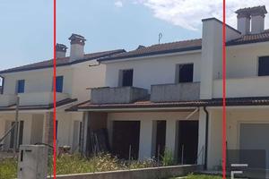 Casa schiera al grezzo