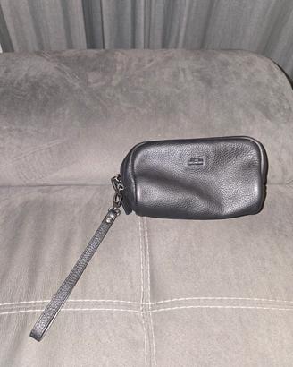 Pochette  Richmond in Vera Pelle,Nera, Come nuova