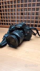 Reflex Canon eos 600D +Obiettivo 18-55 mm