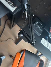 microfono tonor professionale + cuffie