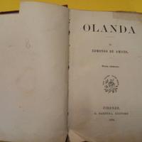 Edmondo de Amicis "Olanda" 1876