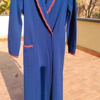 Vestaglia invernale blu Kentelle - vintage anni 70