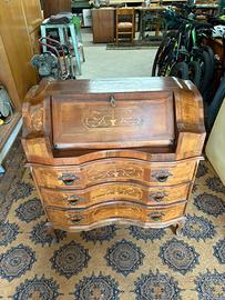 Console 1900 intarsiata