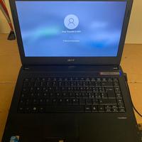 Acer TravelMate 15 pollici hd500gb ram 4gb w11