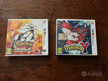 Lotto giochi Nintendo 3DS - Pokémon