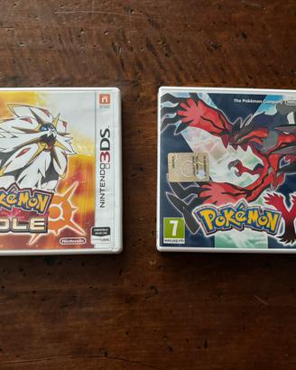 Lotto giochi Nintendo 3DS - Pokémon