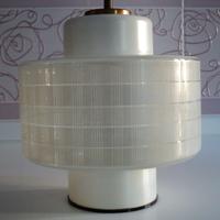 Lampadario Vintage anni 50 in vetro