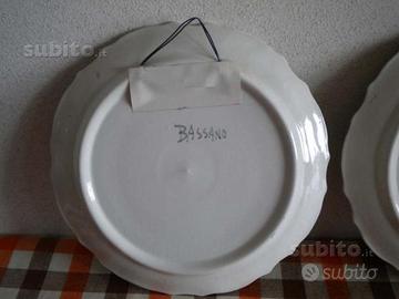 Piatti dipinti a mano di Bassano del Grappa