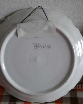 Piatti dipinti a mano di Bassano del Grappa