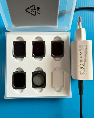 Filtri drone e caricatore rapido per Dji Air 2S