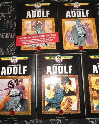 MANGA LA STORIA DEI 3 ADOLF COMPLETO ( tezuka )