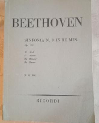 Mini Partiture Beethoven Sinfonie 5 e 9