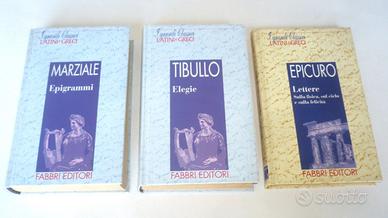 3 Volumi BUR dei Grandi classici Latini e Greci
