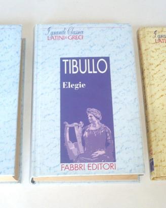 3 Volumi BUR dei Grandi classici Latini e Greci