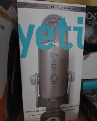 USB Blue Yeti  limited platinum
