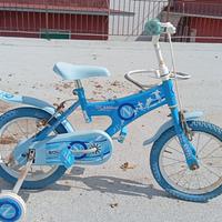 Bici con rotelle per bimbi dai 2-6 anni