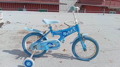 Bici con rotelle per bimbi dai 2-6 anni