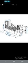Letto Bambino/Ragazzo Allungabile IKEA MINNEN