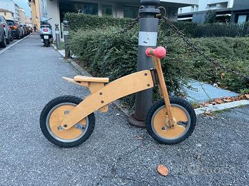 bicicletta senza pedali, 20 euro